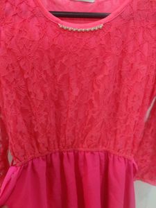 Neon Pink Short Dress