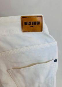 Dolce crudo white  jean