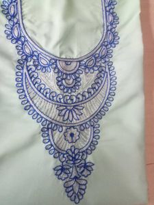 Embroidered Ethnic Dress Material