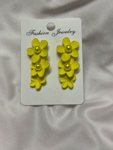 Floral Drop Earrings