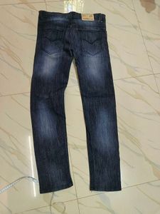 Dark Blue Denim Jeans