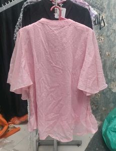 Pink Ruffled Top