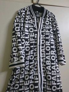Statement Graphic Print Jacket