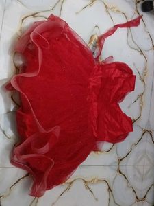 Red Sparkly Party Dress