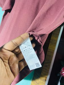 Burgundy BOSS Polo Shirt