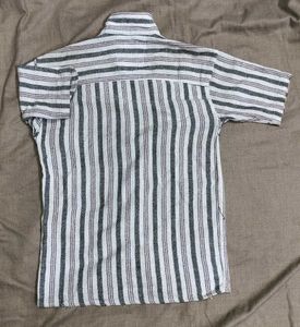 Striped Casual Shirt – Small Size (Barely Used)