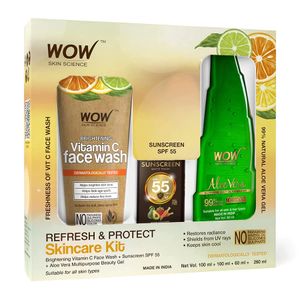WOW Skin Science- Refresh &amp; Protect kit