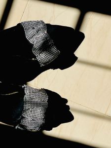 Rhinestone imitation Heels