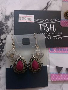 Assorted Earrings - Four Pairs