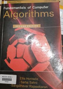 Fundamentals of Computer Algorithms