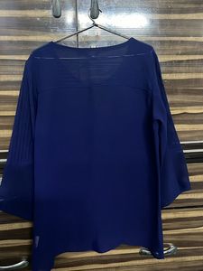 Noi Purple Shirt -sheer