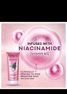 ✨ Ponds Bright Beauty Face Wash.