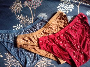 3 Panties Combo With Free Panty!💗