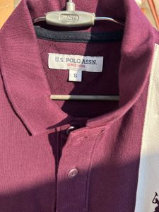 USPA Colorblock Polo Shirt