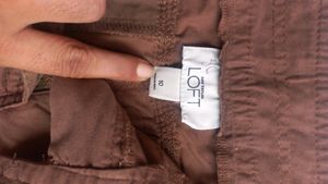 Short Jeans Brown Color