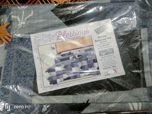 Double Bed Sheet With Pillow Cover