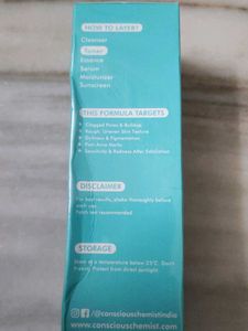 Conscious Chemist Blackhead Melting Water