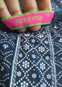 Dark Blue Cotton Kurti 💙