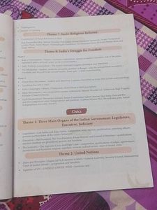 History &amp; Civics Book - Grade 8