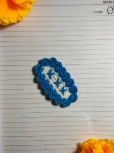 Crocheted Hair Clips