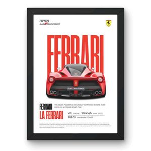 Premium Sports Car Wall Frame | High-Quality Print