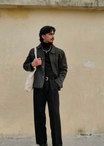 Loose Fit Korean Trousers