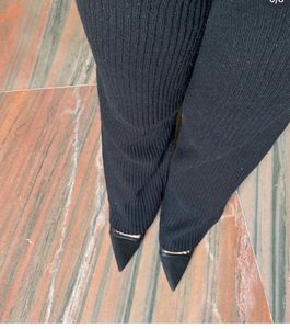 Classy Black Woolen Pant