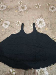 Black Sleeveless Top