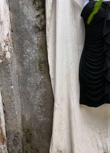 30207. Black Bodycon Mini Dress