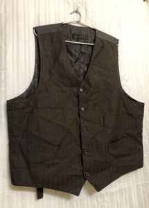 Vinci Brown Waistcoat