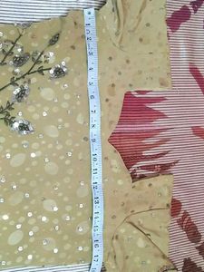 Beatiful Golden Suit With Embroidery.