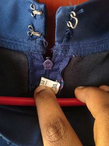 Elegant Navy Blue Girls' Dress