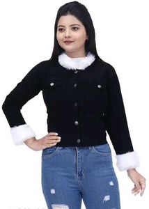 Stylish Black Denim Jacket