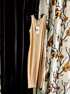 Ribbed Bodycon Midi Dress