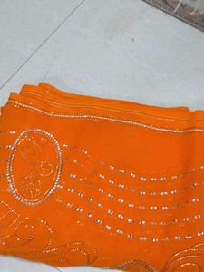 Orange Saree