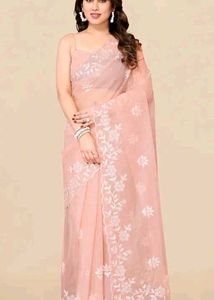 Premium Quality Party Wear Saree With Twill Blouse