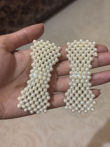 Pearl Beaded hair clips