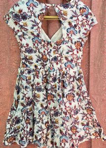 Floral Print Mini Dress