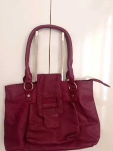 Maroon Vintage Handbag