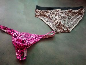 Leopard Print Lingerie Set