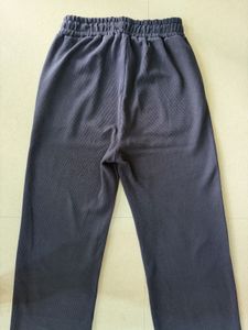 Navy Wide Leg Lounge Pants/ Track Pants