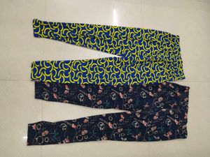 multi colour combo leggings