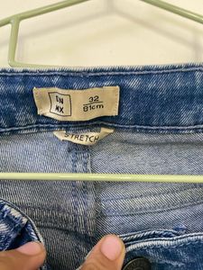 Distressed Flare Jeans