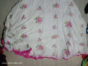 Floral Embroidered Ethnic Dress