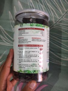 Organic Raw Hibiscus Container
