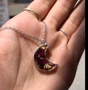 Resin Moon Pendent 🌙