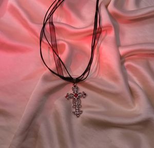 Gothic Chunky Cross Pendant