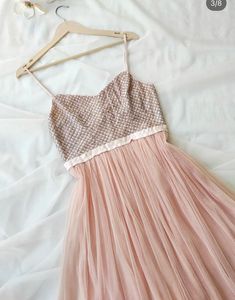 Elegant Tulle Midi Dress