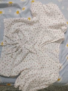 Floral Print Crop Top