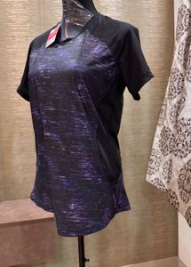 Active Wear Top, With Tag By Decathlon Domyos